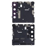 Camera Lens Glass With Frame For Motorola Edge Magenta By - Maxbhi Com