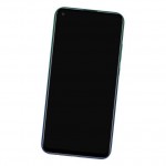 Camera Lens Glass with Frame for Huawei Y7p Black