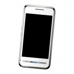 Lcd Frame Middle Chassis For Spice S7000 Black By - Maxbhi Com