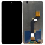 LCD with Touch Screen for Itel P40 Plus Black