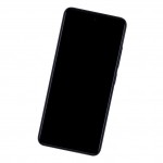 Camera Lens Glass with Frame for Itel P40 Plus Black