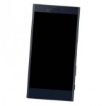 Lcd Frame Middle Chassis For Sony Xperia Zg Compact Blue By - Maxbhi Com