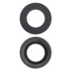 Camera Lens Glass with Frame for Apple iPhone 7 Black
