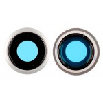Camera Lens Glass With Frame For Apple Iphone 7 White By - Maxbhi Com