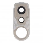 Camera Lens Glass With Frame For Xiaomi Pocophone F1 White By - Maxbhi Com