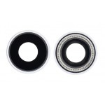 Camera Lens Glass With Frame For Apple Iphone Xr White By - Maxbhi Com