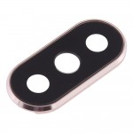 Camera Lens Glass With Frame For Xiaomi Redmi Note 5 Pro Gold By - Maxbhi Com