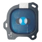 Camera Lens Glass with Frame for Samsung Galaxy J6 Black