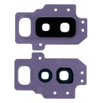 Camera Lens Glass With Frame For Samsung Galaxy S9 Plus Purple By - Maxbhi Com
