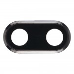 Camera Lens Glass with Frame for OnePlus 5 Black