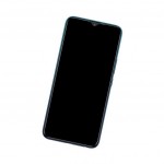 Camera Lens Glass with Frame for Infinix Hot 8 Light Blue