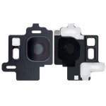 Camera Lens Glass With Frame For Samsung Galaxy S8 Black By - Maxbhi Com