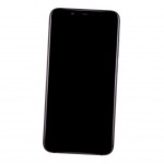 Camera Lens Glass with Frame for Nokia 8.1 Black