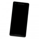 Camera Lens Glass with Frame for Google Pixel 2 Black