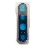 Camera Lens Glass With Frame For Realme X3 Blue By - Maxbhi Com