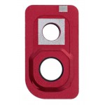 Camera Lens Glass With Frame For Samsung Galaxy A10 Red By - Maxbhi Com