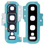Camera Lens Glass With Frame For Samsung Galaxy S10 Plus Blue By - Maxbhi Com