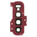 Camera Lens Glass With Frame For Samsung Galaxy S10 Plus Red By - Maxbhi Com