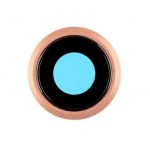Camera Lens Glass With Frame For Apple Iphone 7 Gold By - Maxbhi Com