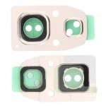 Camera Lens Glass With Frame For Samsung Galaxy A5 2017 Gold By - Maxbhi Com
