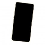 Camera Lens Glass with Frame for Oppo A7 Blue