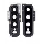 Camera Lens Glass with Frame for Samsung Galaxy S10 Black