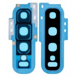 Camera Lens Glass With Frame For Samsung Galaxy S10 Blue By - Maxbhi Com