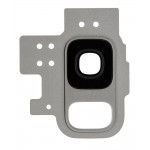 Camera Lens Glass With Frame For Samsung Galaxy S9 Grey By - Maxbhi Com
