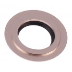 Camera Lens Glass With Frame For Vivo Y71 Gold By - Maxbhi Com