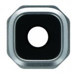 Camera Lens Glass With Frame For Samsung Galaxy A7 2016 White By - Maxbhi Com