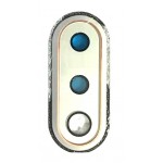 Camera Lens Glass With Frame For Nokia 7 1 Steel By - Maxbhi Com