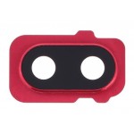 Camera Lens Glass With Frame For Vivo X21 Red By - Maxbhi Com
