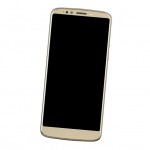 Camera Lens Glass with Frame for Motorola Moto E5 Plus White