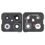 Camera Lens Glass with Frame for OnePlus 10T 5G Black
