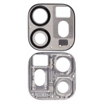 Camera Lens Glass with Frame for Apple iPad Pro 11 2021 Black