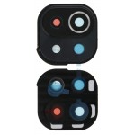 Camera Lens Glass with Frame for Xiaomi Mi 11 Lite 5G Black