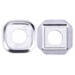 Camera Lens Glass With Frame For Samsung Galaxy A3 2016 White By - Maxbhi Com