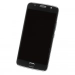 Camera Lens Glass with Frame for Moto G5S White