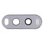 Camera Lens Glass With Frame For Lg V20 H990ds Silver By - Maxbhi Com