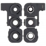 Camera Lens Glass with Frame for Samsung Galaxy A24 4G Black