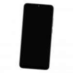 Camera Lens Glass with Frame for Xiaomi Redmi A2 Plus Black