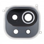 Camera Lens Glass With Frame For Xiaomi Mi 11 Black By - Maxbhi Com
