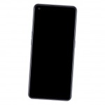 Camera Lens Glass with Frame for Oppo A95 4G White