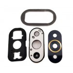Camera Lens Glass With Frame For Huawei Nova 10 Pro Black By - Maxbhi Com