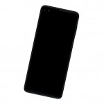 Camera Lens Glass with Frame for Motorola One 5G White