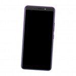 Camera Lens Glass with Frame for Tecno Pop 4 Black
