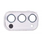 Camera Lens Glass With Frame For Oppo Reno 4 Pro 5g White By - Maxbhi Com