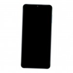 Camera Lens Glass with Frame for Samsung Galaxy A12 2021 Black