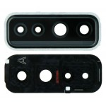 Camera Lens Glass With Frame For Huawei P40 Lite 5g Black By - Maxbhi Com