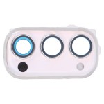 Camera Lens Glass With Frame For Oppo Reno 4 5g White By - Maxbhi Com